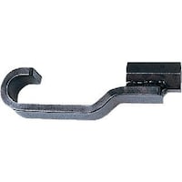 京都機械工具 KTC スライドハンマプラー用板金フック ねじサイズM22×2.5 全長189mm