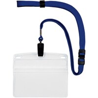 オープン工業 OP 吊下げ名札 特大サイズ 1枚 青