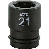 京都機械工具 KTC 12.7sq.インパクトレンチ用ソケット(標準) ピン・リング付 対辺寸法24mm パック・台紙仕様