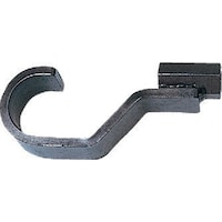 京都機械工具 KTC スライドハンマプラー用板金フック ねじサイズM22×2.5 全長204mm