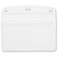 オープン工業 OP 名札用ケース ソフトA7 チャック付 (10枚入)