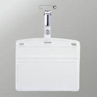 オープン工業 OP タッグ名札 金属クリップ両用 名刺サイズ 1枚 NT6P 1枚