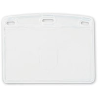 オープン工業 OP 名札用ケース ソフトタイプ ヨコID 2枚収納 (10枚入)