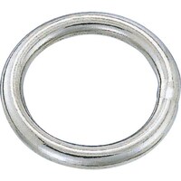 水本 水本 ステンレス 丸リンク 線径6mm 内径40mm