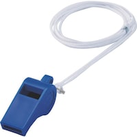 日本緑十字社 緑十字 笛(ホイッスル) 青 プラ笛402BL 全長51.5mm 12個組 プラスチック製