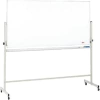 ユニット ユニット 片面ホーローホワイトボード(大)脚付 900×1800mm 37387 1台