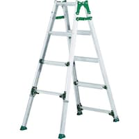 アルインコ住宅機器 アルインコ 高段差用伸縮脚付きはしご兼用脚立 天板高さ1.59ー2.03m(長わく)・1.29ー1.73m(短わく) PRH1518FX 1台