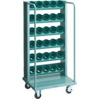 トラスコ中山 TRUSCO ツーリングワゴン HSK100A BT50 NT50兼用 6段 30個収納 VTLWD65 1台