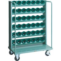 トラスコ中山 TRUSCO ツーリングワゴン HSK100A BT50 NT50兼用 6段 42個収納 VTLWD68 1台