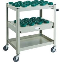 トラスコ中山 TRUSCO TCW型ツーリングワゴン HSK63A BT40 NT40 45個 スライド棚付 NG色 TCWTE02CANG 1台