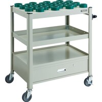 トラスコ中山 TRUSCO TCW型ツーリングワゴン HSK63A BT40 NT40 24個 引出し付 NG色 TCWTE02DANG 1台