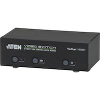ATEN ATEN ビデオ切替機 VGA / 2入力 / 1出力 / オーディオ VS0201 1台