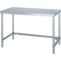 シンコー シンコー ステンレス作業台(三方枠タイプ・SUS304) 1500×900×800 WTN15090 1台