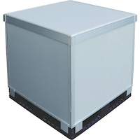 トラスコ中山 TRUSCO スタックカーゴ4面パネルタイプ 1100X1100XH800 SCP41180 1S