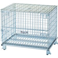 トラスコ中山 TRUSCO ネットパレット 1000X800X850 1000Kg 2枚フタ付 TNP3NF2 1台