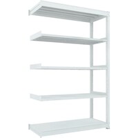 トラスコ中山 TRUSCO TUG型中量棚600kg 連結 1500X626XH2400 5段 TUG60085L5B 1台