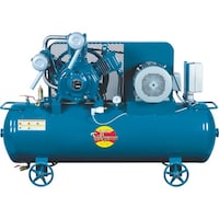 富士コンプレッサー 富士 レシプロコンプレッサー(給油式) 汎用形空冷コンプレッサー 7.5KW 60Hz FS75LPMT60 1台