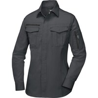 ジーベック XEBEC レディス長袖シャツ2015259 チャコールグレー 2015259 1着