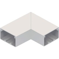 マサル工業 マサル エムケーダクト付属品 平面マガリ 7号 クリーム MDM175 1個