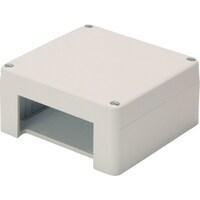 マサル工業 マサル エムケーダクト付属品 ブンキボックス 4号 クリーム