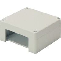 マサル工業 マサル エムケーダクト付属品 ブンキボックス 3号 ミルキーホワイト MDB313 1個