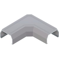 マサル工業 マサル ニュー・エフモール付属品 マガリ 3号 グレー