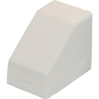 マサル工業 マサル メタルモール付属品 コーナーボックス B小型 ミルキーホワイト