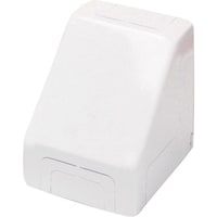 マサル工業 マサル メタルモール付属品 コーナーボックス C型 ホワイト