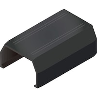 マサル工業 マサル ニュー・エフモール付属品 ジョイントカバー 3号 ブラック