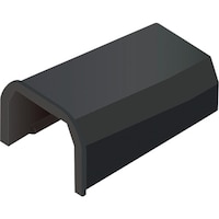 マサル工業 マサル ニュー・エフモール付属品 ブッシング 2号 ブラック