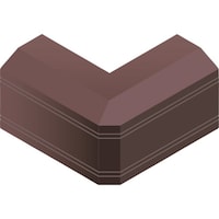 マサル工業 マサル ニュー・エフモール付属品 デズミ 1号 チョコ