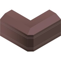 マサル工業 マサル ニュー・エフモール付属品 デズミ 4号 チョコ