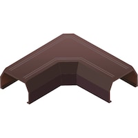 マサル工業 マサル ニュー・エフモール付属品 マガリ 4号 チョコ