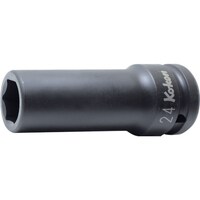 コーケン Koken 19mm差込 インパクト6角ディープソケット(薄肉) 25mm 16301M25 1個