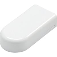 マサル工業 マサル メタルモール付属品 エンドキャップ B型 ホワイト