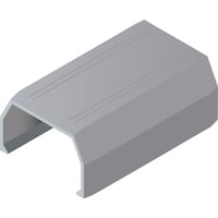 マサル工業 マサル ニュー・エフモール付属品 ジョイントカバー 1号 グレー