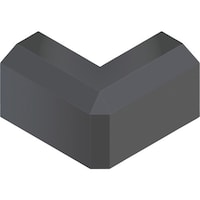 マサル工業 マサル ニュー・エフモール付属品 デズミ 0号 ブラック