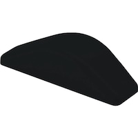 マサル工業 マサル ガードマン2R型付属品 エンド 3号 ブラック