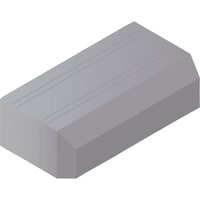 マサル工業 マサル ニュー・エフモール付属品 エンド 2号 グレー