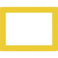 日本緑十字社 緑十字 路面用区画標識(A3用紙対応タイプ) 黄 YKHA3Y 398×522mm 裏テープ付