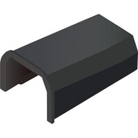 マサル工業 マサル ニュー・エフモール付属品 ブッシング 3号 ブラック SFMB3W 1個