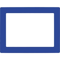 日本緑十字社 緑十字 路面用区画標識(A3用紙対応タイプ) 青 YKHA3BL 398×522mm 裏テープ付