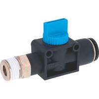 ニホンピスコ PISCO ハンドバルブ ストレートB3方弁チューブR3/8出力12