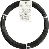 ダイドーハント DAIDOHANT カラーワイヤー 茶 #16(1.6mm) 1Kg巻 00054077 1巻