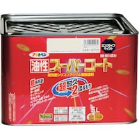 アサヒペン アサヒペン 油性スーパーコート 5L ミルキーホワイト