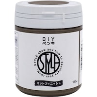 ニッペホームプロダクツ ニッぺ 水性つや消し塗料DIYペンキ 150ML こび茶 HUM314150