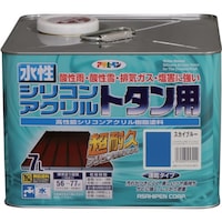 アサヒペン アサヒペン 水性シリコンアクリルトタン用 7L スカイブルー