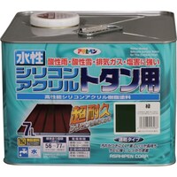 アサヒペン アサヒペン 水性シリコンアクリルトタン用 7L 緑