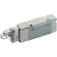 CKD CKD パイロット式5ポート弁 ベース配管