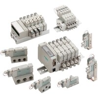 CKD CKD パイロット式5ポート弁 ダイレクト配管